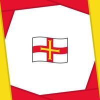 Guernsey Flag Abstract Background Design Template. Guernsey Independence Day Banner Social Media Post. Guernsey Banner vector