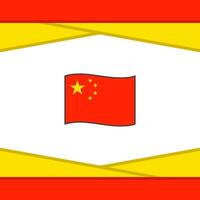 China bandera resumen antecedentes diseño modelo. China independencia día bandera social medios de comunicación correo. China vector