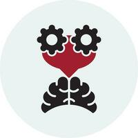 pensar icono de vector