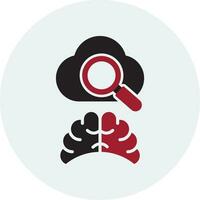 analizando vector icono