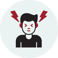 Anxiety Vector Icon