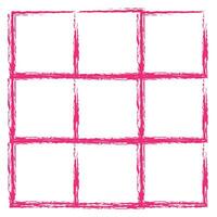 Grunge square and rectangle frames. Ink empty black boxes set. Rectangle borders collections. Rubber square stamp imprint. Vector illustration isolated on white background.