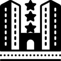 solid icon for deluxe vector
