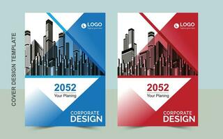 Corporate Cover Design Template. Can Be Adapt. Brochure, Flyer, Annual Report, Booklet. vector