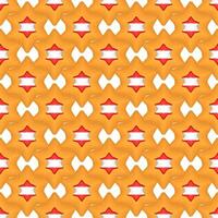 Pattern cookie with flag country Latvia in tasty biscuit vector