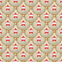 Pattern cookie with flag country Latvia in tasty biscuit vector