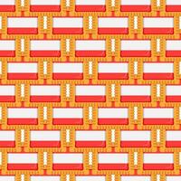 Pattern cookie with flag country Latvia in tasty biscuit vector