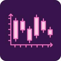 Japanese Candlestick Vector Icon