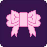 Ribbon Bow Vector Icon