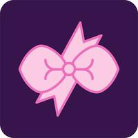 Ribbon Bow Vector Icon