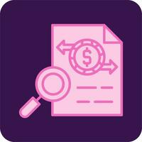 Transaction list Vector Icon