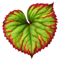 Beautiful leaf painting. AI-Generated. png