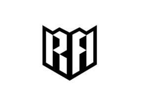 letter RA modern logo vector