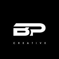 BP Letter Initial Logo Design Template Vector Illustration