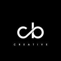 CB Letter Initial Logo Design Template Vector Illustration