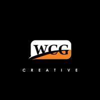 WCG Letter Initial Logo Design Template Vector Illustration