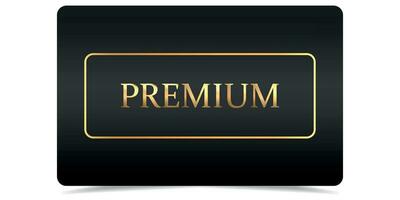 VIP.VIP card. Premium card.Vip gold ticket vector