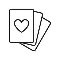 playing card  vector Design Symbol illustration