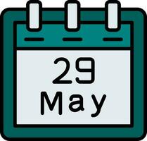 May 29 Vector Icon