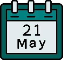 May 21 Vector Icon