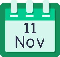 November 11 Vector Icon