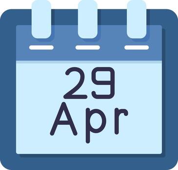 April 29 Vector Icon