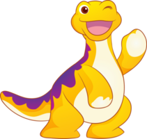 dier tekenfilm dinosaurussen voor kinderen schattig dinosaurussen png