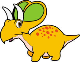 Tier Karikatur Dinosaurier zum Kinder süß Dinosaurier png