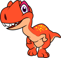 dier tekenfilm dinosaurussen voor kinderen schattig dinosaurussen png