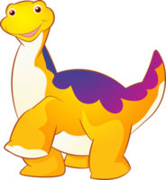 dier tekenfilm dinosaurussen voor kinderen schattig dinosaurussen png