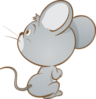 linda rata animal ratón dibujos animados png