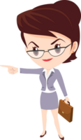 employees and office workers cartoon characters png