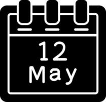 May 12 Vector Icon