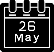 May 26 Vector Icon