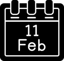 February 111 Vector Icon