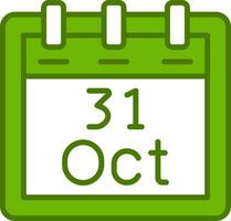 October 31 Vector Icon