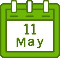 May 11 Vector Icon