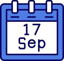 September 17 Vector Icon