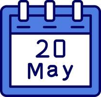 May 20 Vector Icon