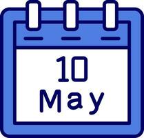 May 10 Vector Icon