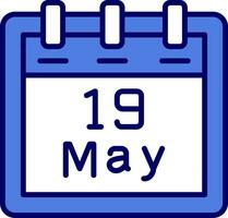 May 19 Vector Icon