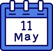 May 11 Vector Icon