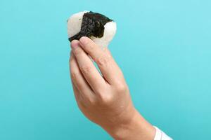 Hand Holding Food photo