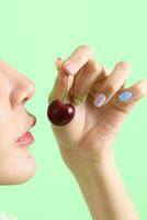 Woman with Fruit photo