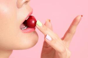 Woman with Fruit photo