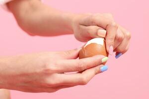Hand with Food photo