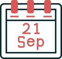 September 21 Vector Icon