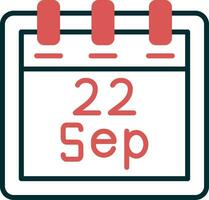 September 22 Vector Icon