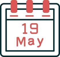 May 19 Vector Icon