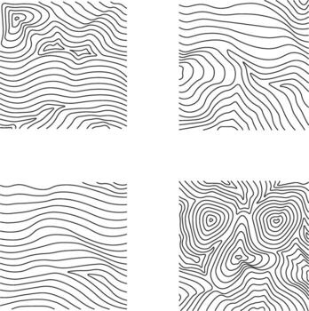 topografía modelo cuadrado en resumen diseño. vector ilustración colocar.